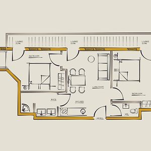 Superior Appartement met Twee Slaapkamers
